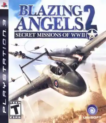 Blazing Angels 2 - Secret Missions of WWII (USA) box cover front